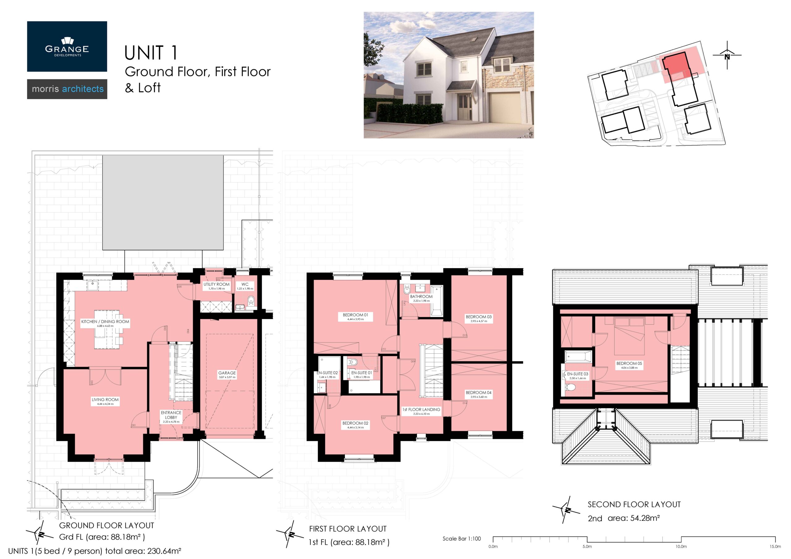 Unit 1 (5-Bed)